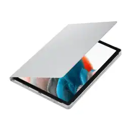 Samsung EF-BX200 - Étui à rabat pour tablette - argent - pour Galaxy Tab A8 (EF-BX200PSEGWW)_3
